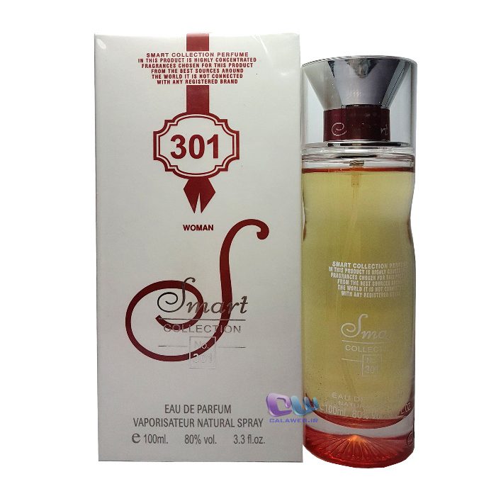 ادکلن اسمارت کالکشن کد 301 کارولینا هررا سی اچ وومن Smart collection No.301 Carolina Herrera CH women اوریجینال 100 میل زنانه مدل استوانه ای