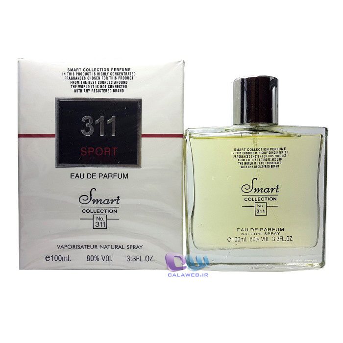 ادکلن اسمارت کالکشن کد 311 دیور هم اسپرت Smart collection No.311 Dior homme sport اوریجینال 100 میل مردانه