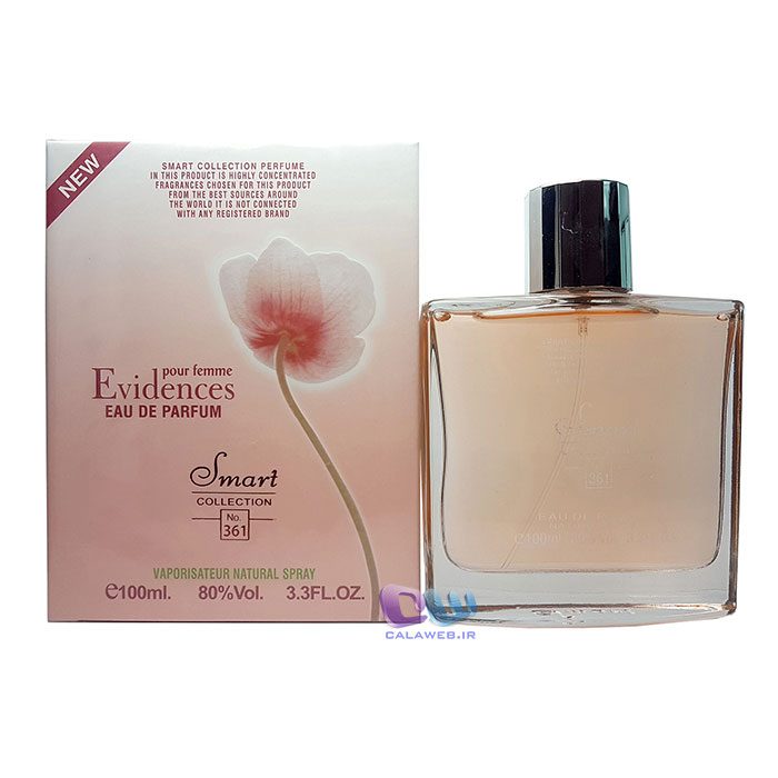 ادکلن اسمارت کالکشن کد 361 ایو روشه اویدنس Smart collection No.361 Yves Rocher comme une evidence اوریجینال 100 میل زنانه