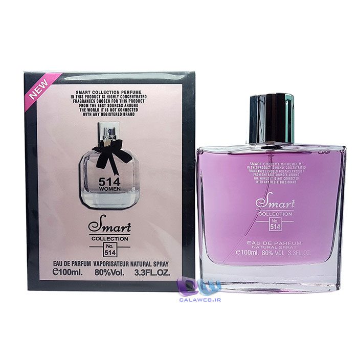 ادکلن اسمارت کالکشن کد 514 ایوسن لورن مون پاریس Smart collection No.514 YSL Mon Paris اوریجینال 100 میل زنانه
