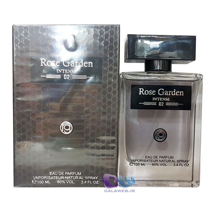 ادکلن رز گاردن اینتنس 02 Rose Garden intense ساخت کشور فرانسه