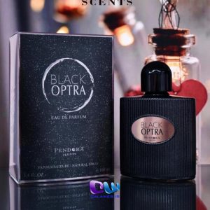 ادکلن پندورا Pendora Black optra مشابه رایحه ایوسن لورن بلک اوپیوم YSL black opium حجم 100 میل ساخت امارات