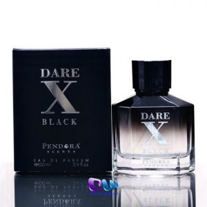 ادکلن پندورا Pendora Dare x black مشابه رایحه Paco Rabanne black xs حجم 100 میل ساخت امارات