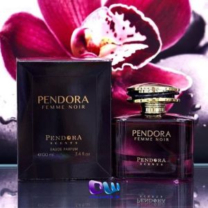 ادکلن پندورا Pendora Femme noir مشابه رایحه ورساچه کریستال نویر Versace Crystal Noir حجم 100 میل ساخت امارات