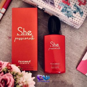 ادکلن پندورا Pendora She passionate حجم 100 میل ساخت امارات مشابه رایحه Giorgio armani si passione