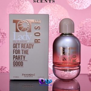 ادکلن پندورا Pendora TOT lady rose حجم 100 میل ساخت امارات مشابه رایحه Carolina Herrera 212 VIP rose women