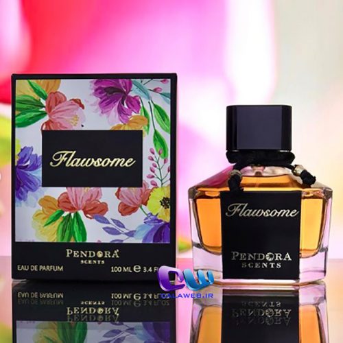ادکلن پندورا Pendora Flawsome مشابه رایحه گوچی فلورا Gucci Flora ساخت کشور امارات حجم 100 میل