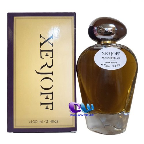 ادکلن تستر زرجاف الکساندریا 2 Xerjoff alexandri حجم 100 میل رایحه طبع گرم و از گروه بویایی شرقی چوبی