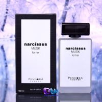 Narciso Rodriguez Pure Musc For Her ادکلن پندورا Pendora Narcissus musk for her حجم 100 میل ساخت امارات مشابه رایحه Narciso Rodriguez Pure Musc For Her
