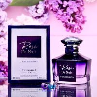 Lancome Tresor Midnight Rose ادکلن پندورا Pendora Rose de nuit حجم 100 میل ساخت امارات مشابه رایحه Lancome Tresor Midnight Rose