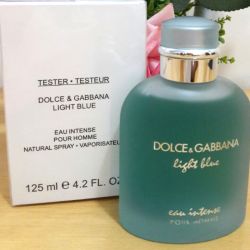 D&G light blue eau intense